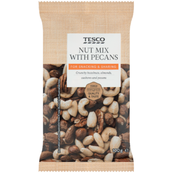 Tesco Směs nepražených jader skořápkových plodů