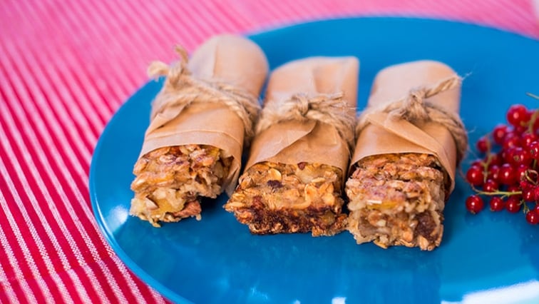 Domáce müsli tyčinky