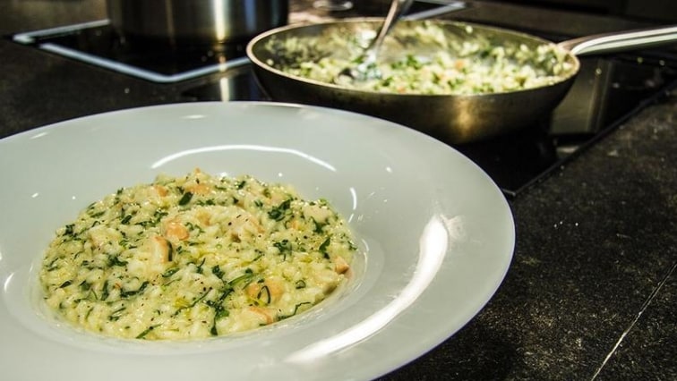 Italské krevetové rizoto podle šéfkuchaře