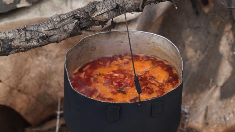 Trampský bramborový guláš