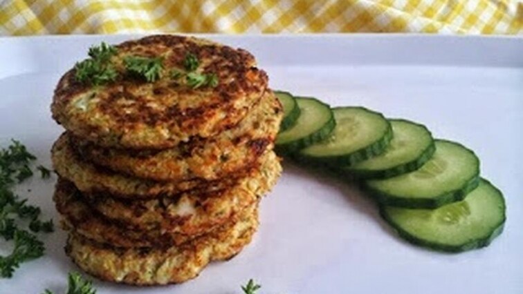 Květákové placičky se slunečnicovým semínkem