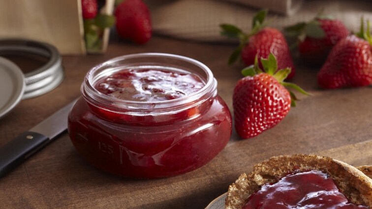 Domácí jahodový džem