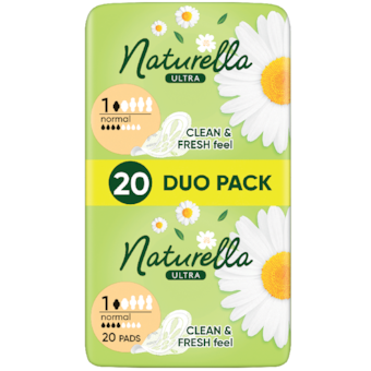 Naturella Ultra Normal Vložky s křidélky XL**