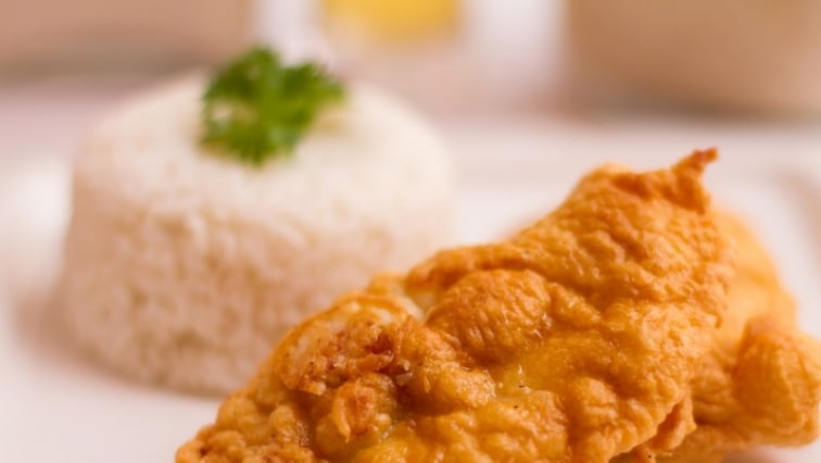 Ínycsiklandó sertésszelet Orly-módra