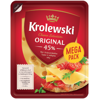 Krolewski Originál Plátky 45%