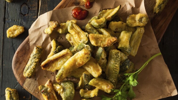 Křupavé cuketové hranolky