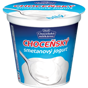 Choceňská mlékárna Choceňský smetanový jogurt bílý
