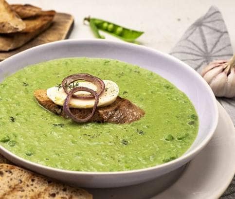 Borsókrémleves mozzarellával vagy goudával