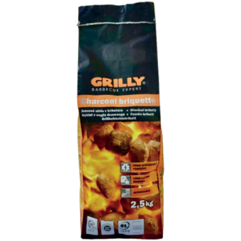 Grilly brikety z dreveného uhlia