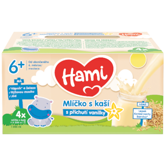 Hami mliečko s kašou