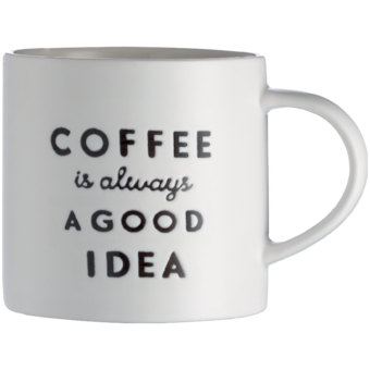 Hrnček s nápisom Coffee