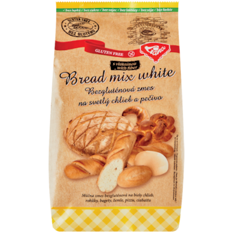 Liana White Bread mix bezgluténová zmes na svetlý chlieb a pečivo