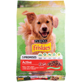 Friskies granule pre psov