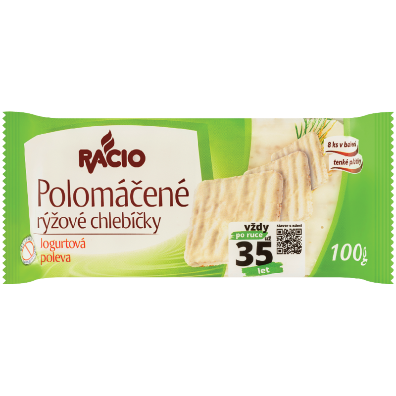 Racio Polomáčané Ryžové Chlebíčky