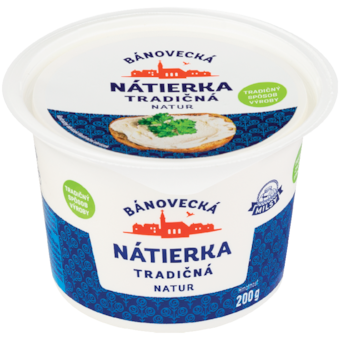 Milsy Bánovecká nátierka tradičná natur