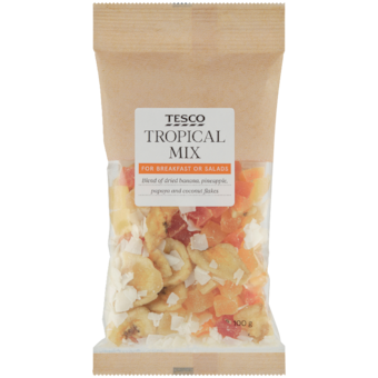 Tesco tropické ovocie mix