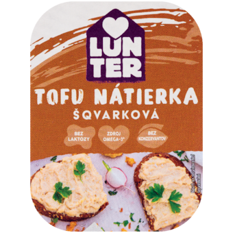 Lunter Tofu šqvarková nátierka premium