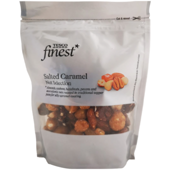 Tesco Finest Orechy mix solené karamelizované