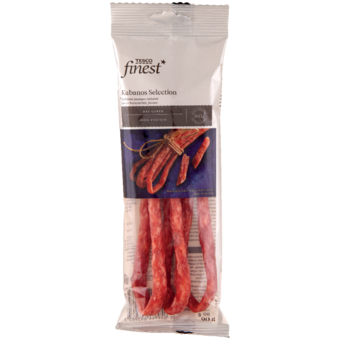 Tesco Finest Kabanos selekcia