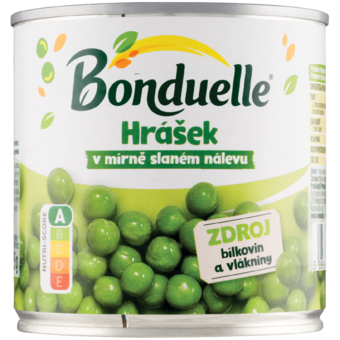 Bonduelle Hrášok v mierne slanom náleve