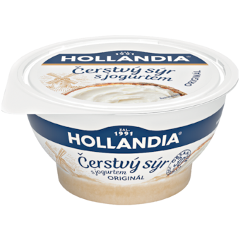 Hollandia čerstvá syrová nátierka s jogurtom