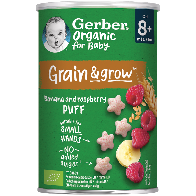 Gerber Organic Detské Chrumky