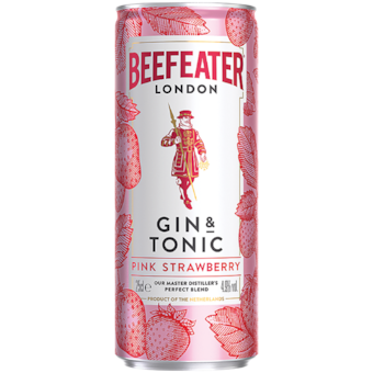 Beefeater Gin & Tonic Pink Strawberry