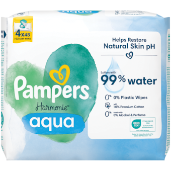 Pampers Vlhčené obrúsky Harmonie