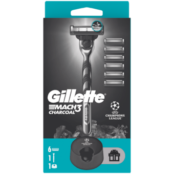 Gillette Mach3 Charcoal holiaci strojček