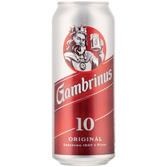 Gambrinus plech.