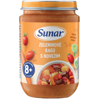 Vybrané Sunar mäsovo-zeleninové príkrmy