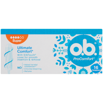 O.B. dámske tampóny