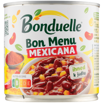 Bonduelle Bon Menu Mexicana červená fazuľa s kukuricou v pikantnej omáčke