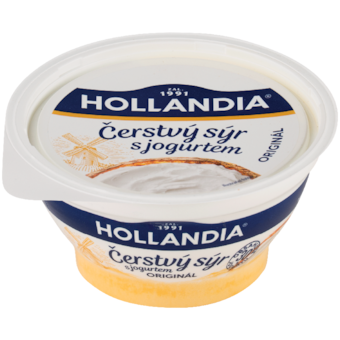Hollandia čerstvá syrová nátierka s jogurtom