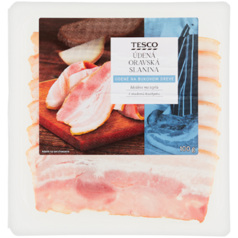 Tesco Údená oravská slanina