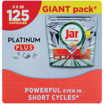 Jar Platinum Plus kapsuly do umývačky riadu