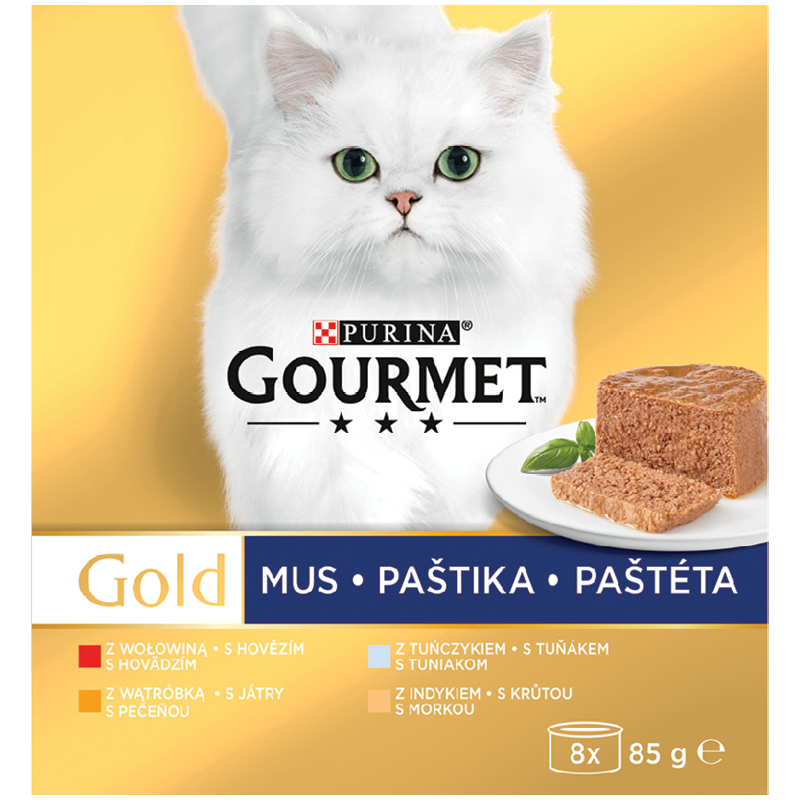 Gourmet Konzervičky Pre Mačky