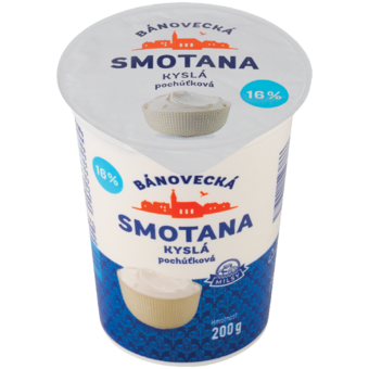 Milsy Smotana pochúťková kyslá 16%