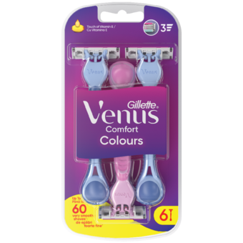 Gillette Venus 3 Colors jednorazové holiace strojčeky
