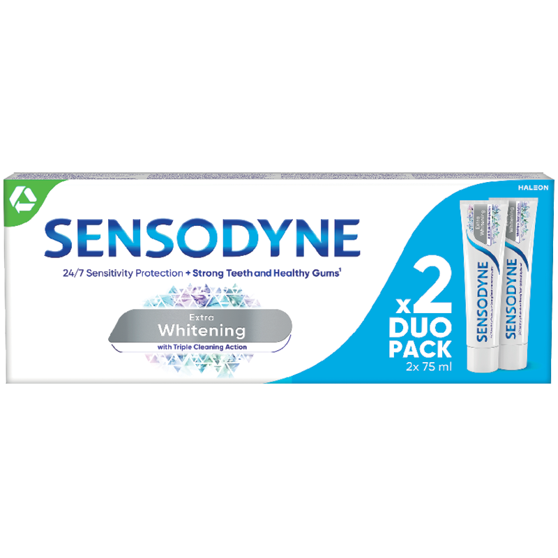 Sensodyne Extra Whitening Zubná Pasta S Fluoridom