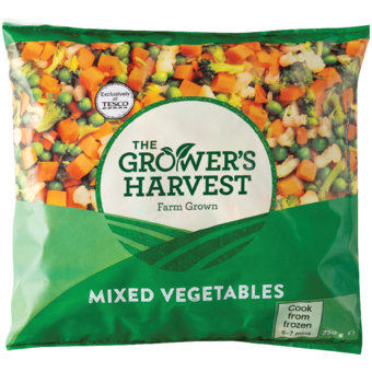 The Grower's Harvest Zmes mrkvy, hrášku, brokolice a karfiolu