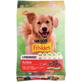 Friskies granule pre psov