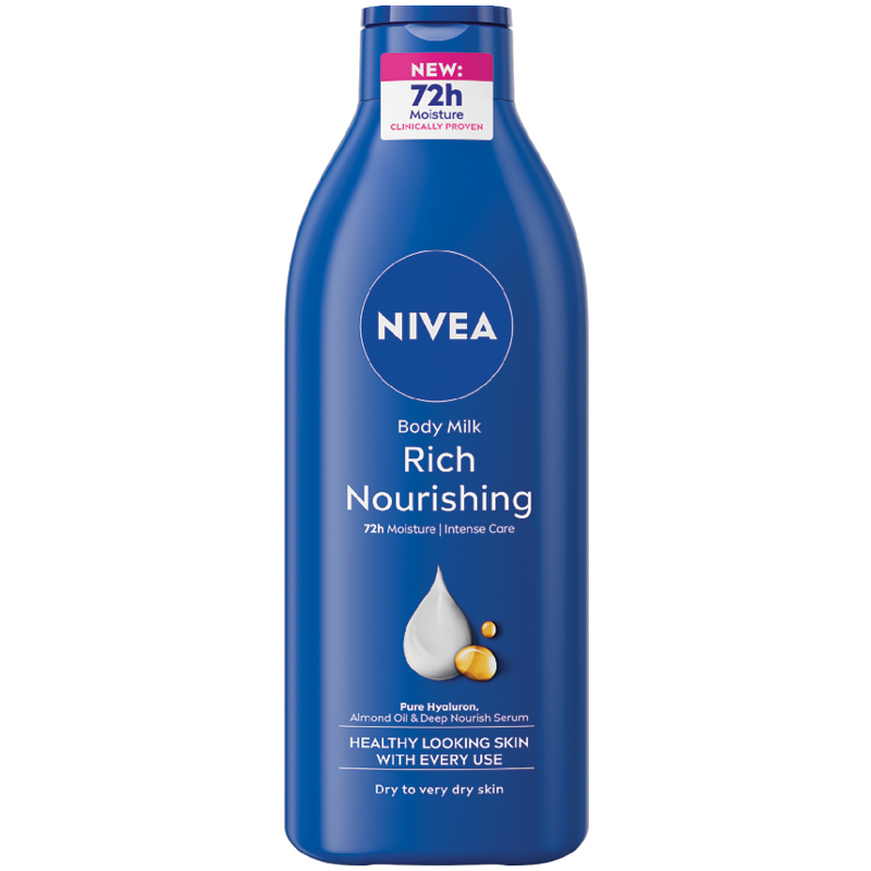 Nivea Telové Mlieko