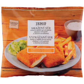 Tesco Vyprážaný syr