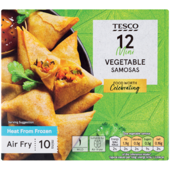 Tesco Mini zeleninové samosy