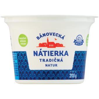 Milsy Bánovecká nátierka tradičná natur