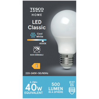 Tesco LED žiarovka