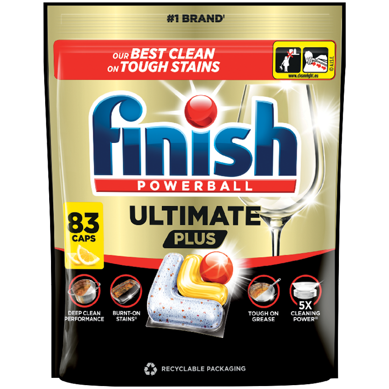 Finish Ultimate Plus Kapsuly Do Umývačky Riadu