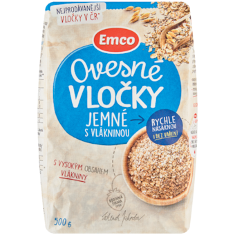 Emco Jemné ovsené vločky s vlákninou
