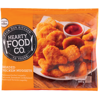 Hearty Food Co. Obaľované kuracie nugetky